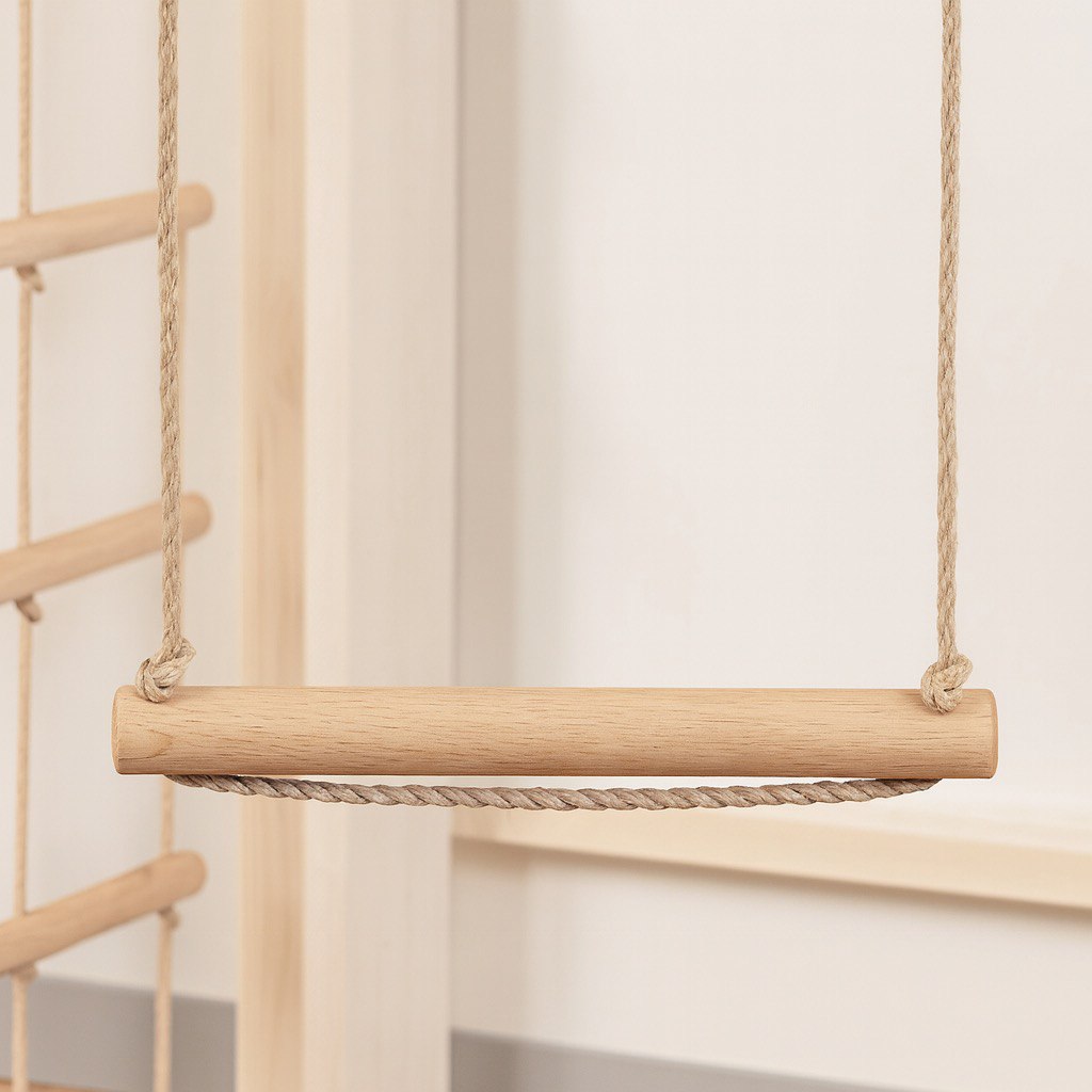 Gym-Trapez – Holz-Trapezschaukel für Kinder