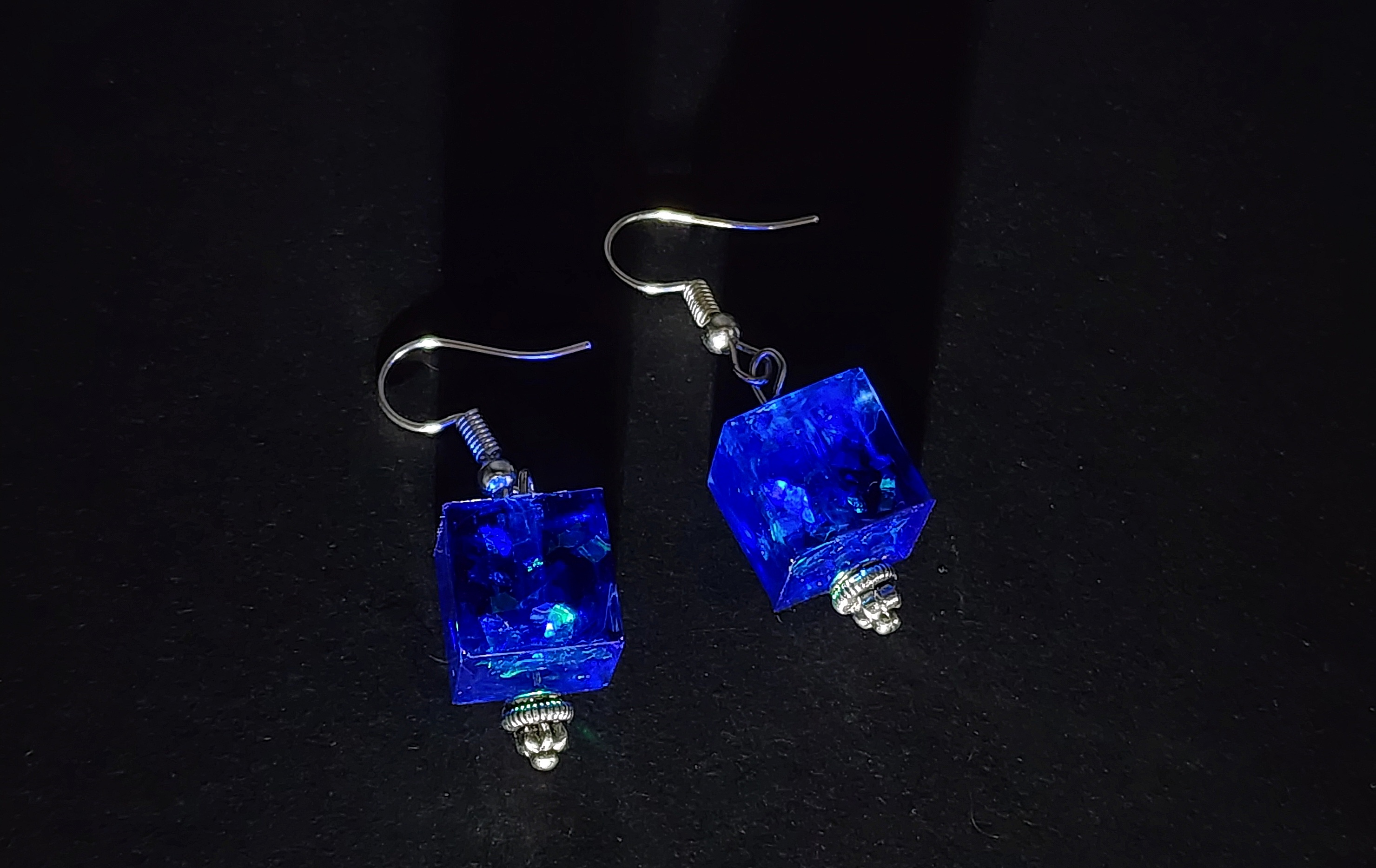 Crystal Square Earrings