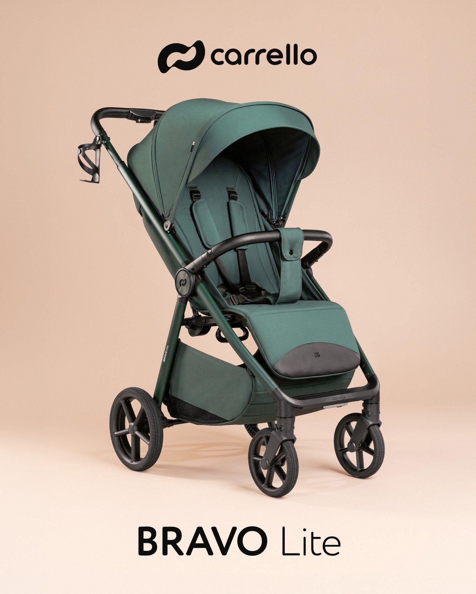 Прогулянкова коляска CARRELLO Bravo Lite Deluxe CRL-5529 County Green