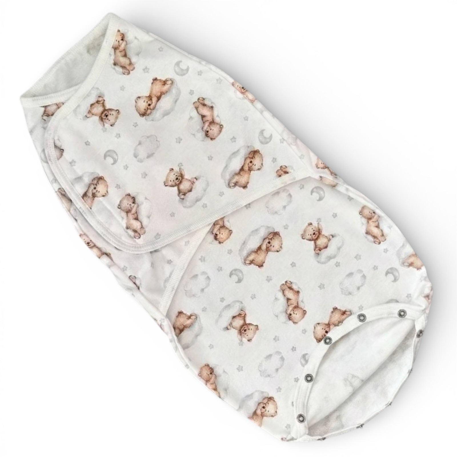 Пелюшка-кокон тепла на липучці Ведмедик на хмаринці 56