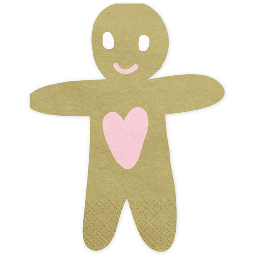 Серветки  Gingerbread Man 20шт