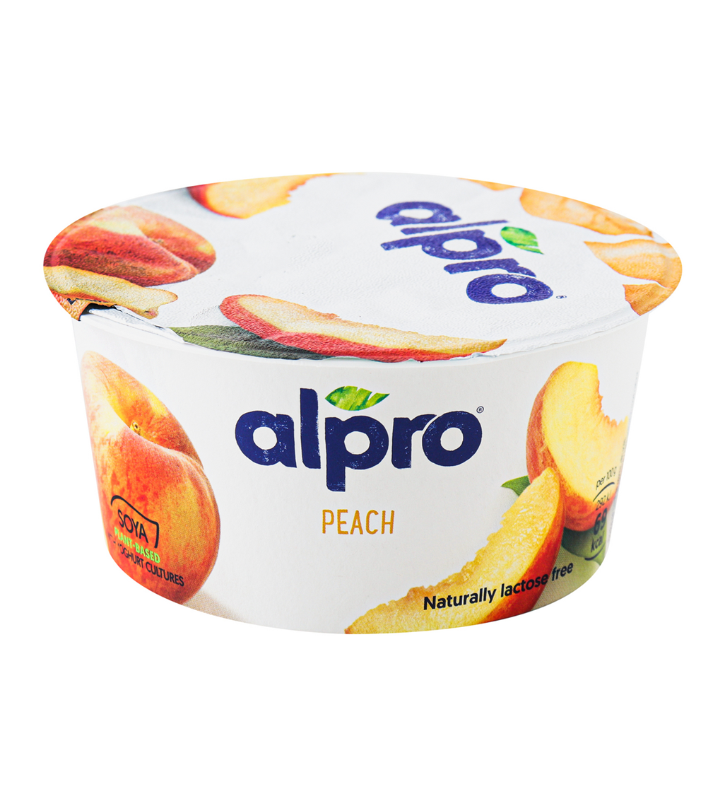 Йогурт соєвий з персиком Alpro 150г