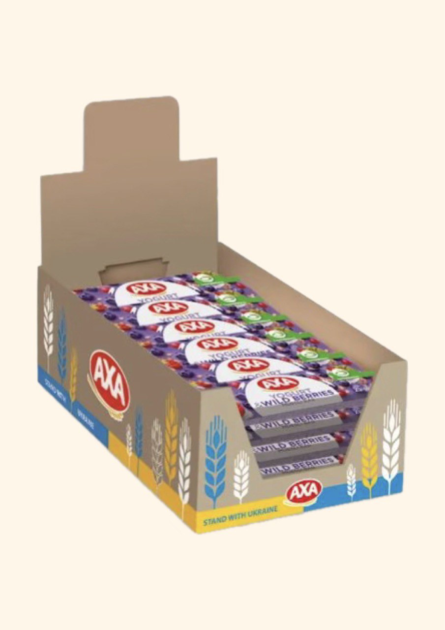 АХА Батончик зі смаком йогурту та лісовими ягодами 25г