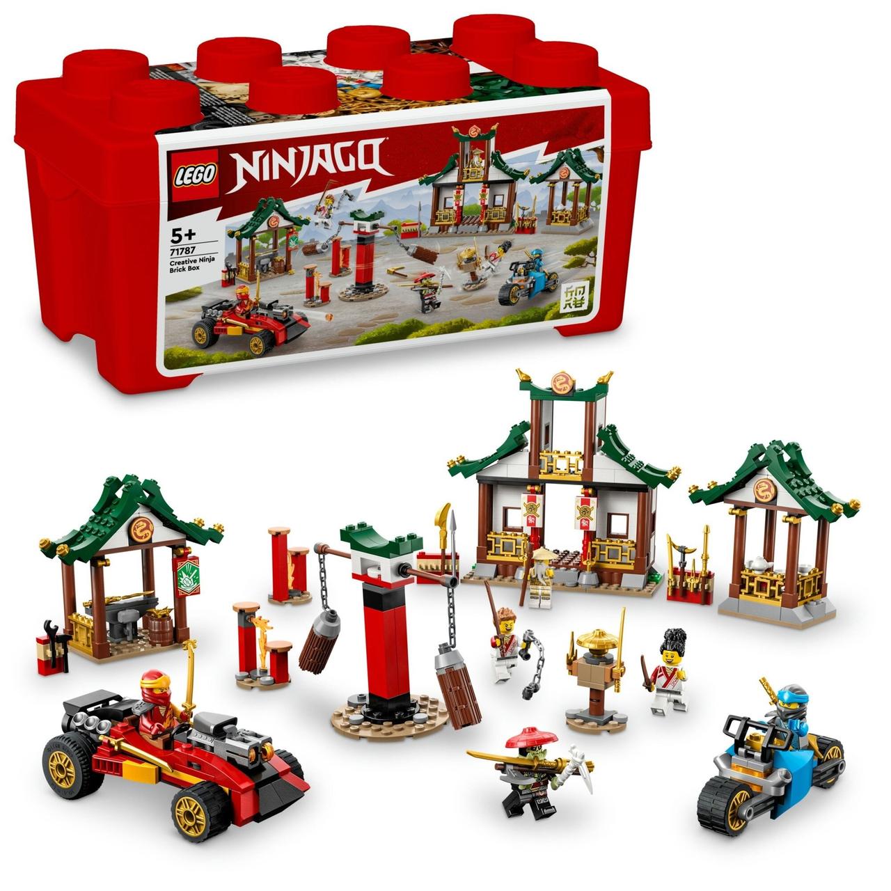 LEGO NINJAGO Ніндзя Коробка з кубиками для творчості (71787)