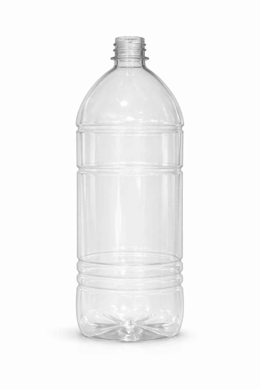 Пляшка без кришки прозора 3 л горло 28мм, упаковка 49 шт, 018600026