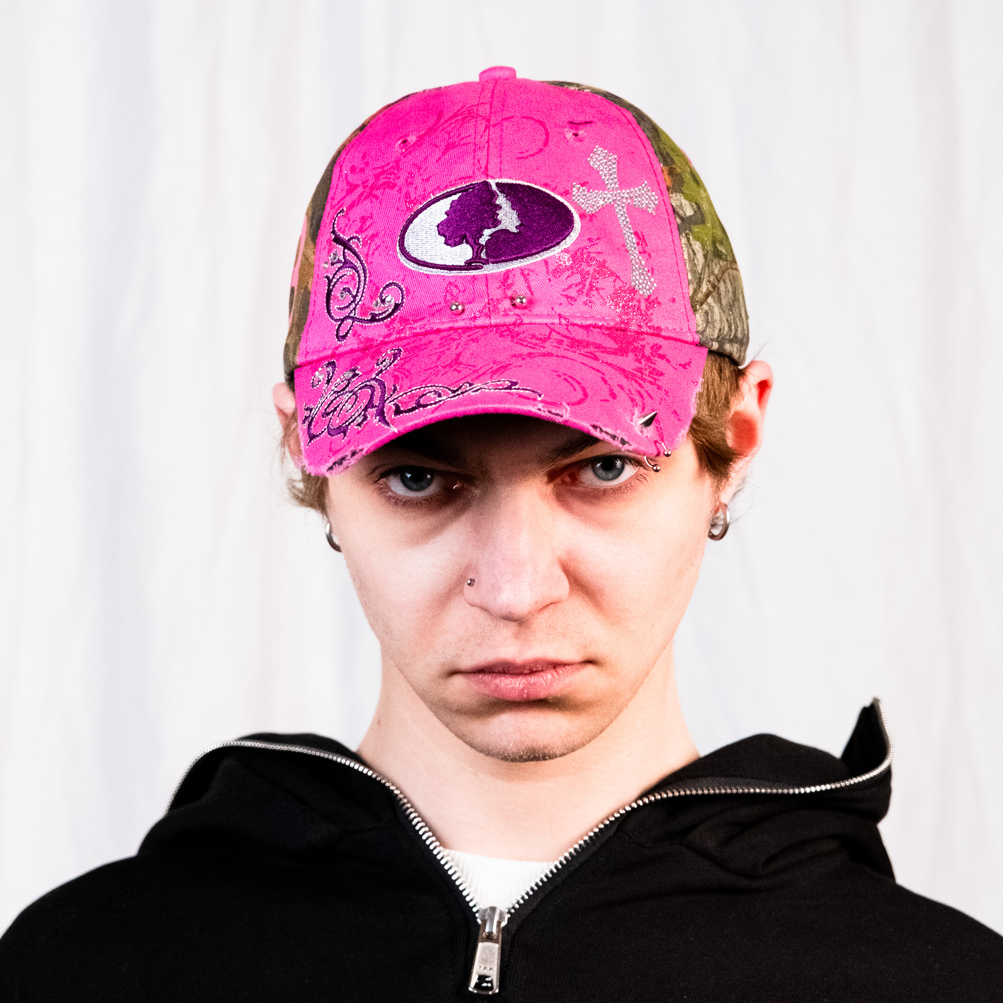 Кепка Mossy Oak Rhinestone Pink Cap
