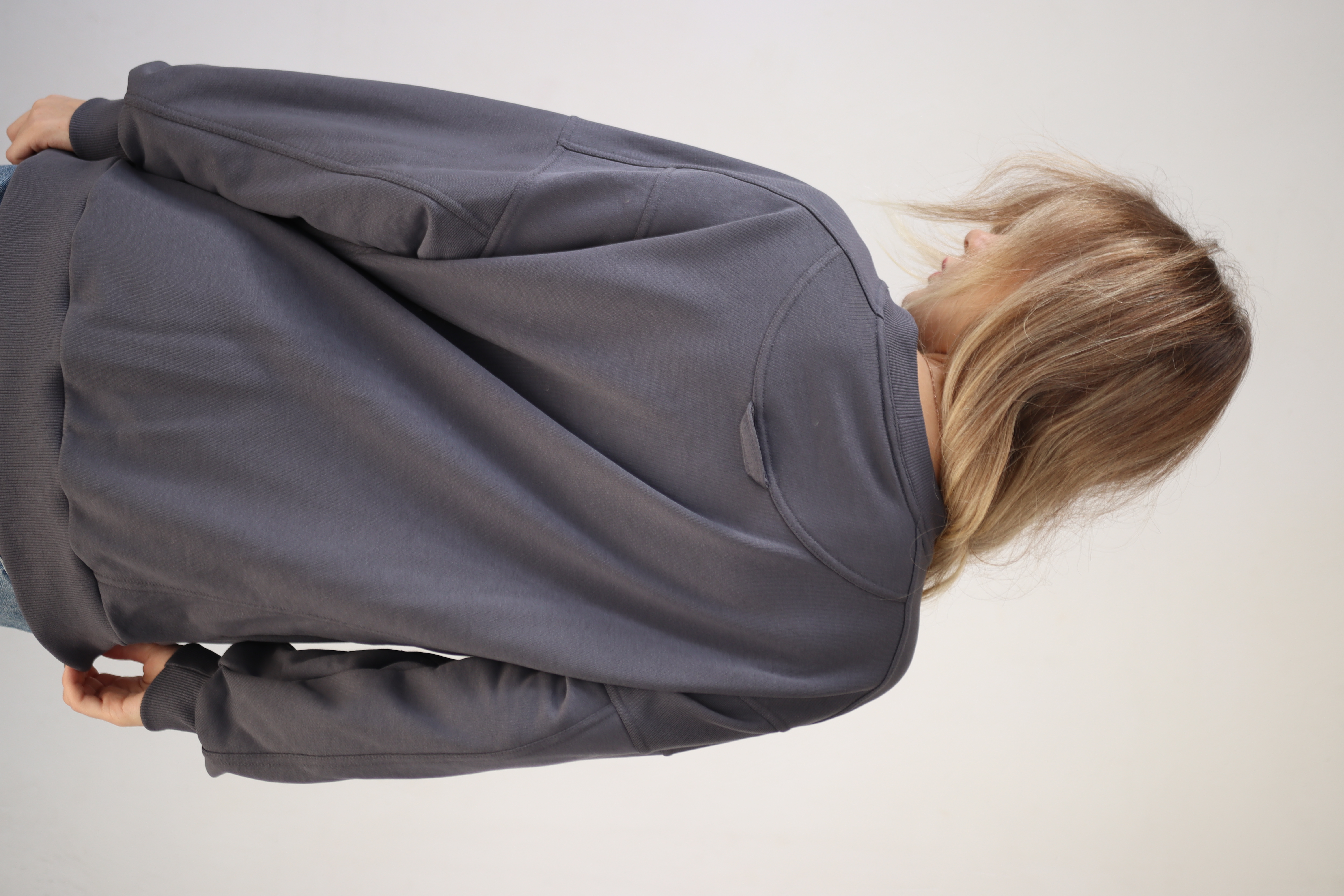 Графітовий світшот "Незламність JV"