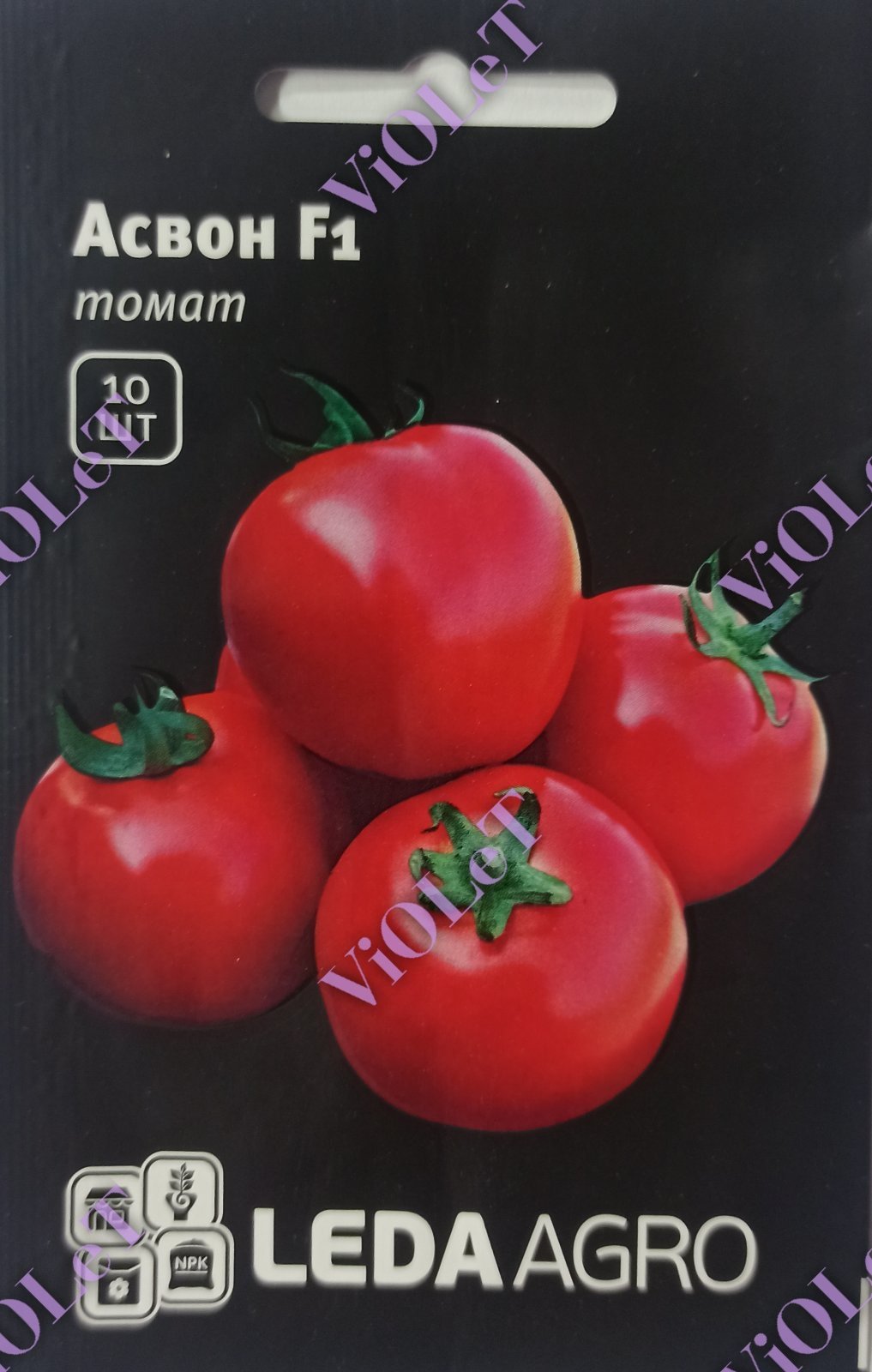 Асвон F1, томат детермінантний, LedaAgro