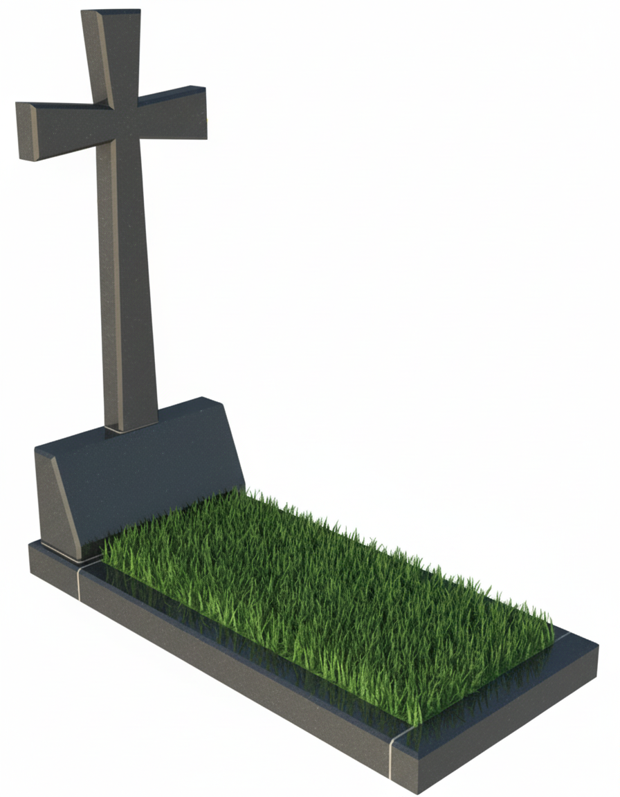 Гранітний хрест 3-35AM