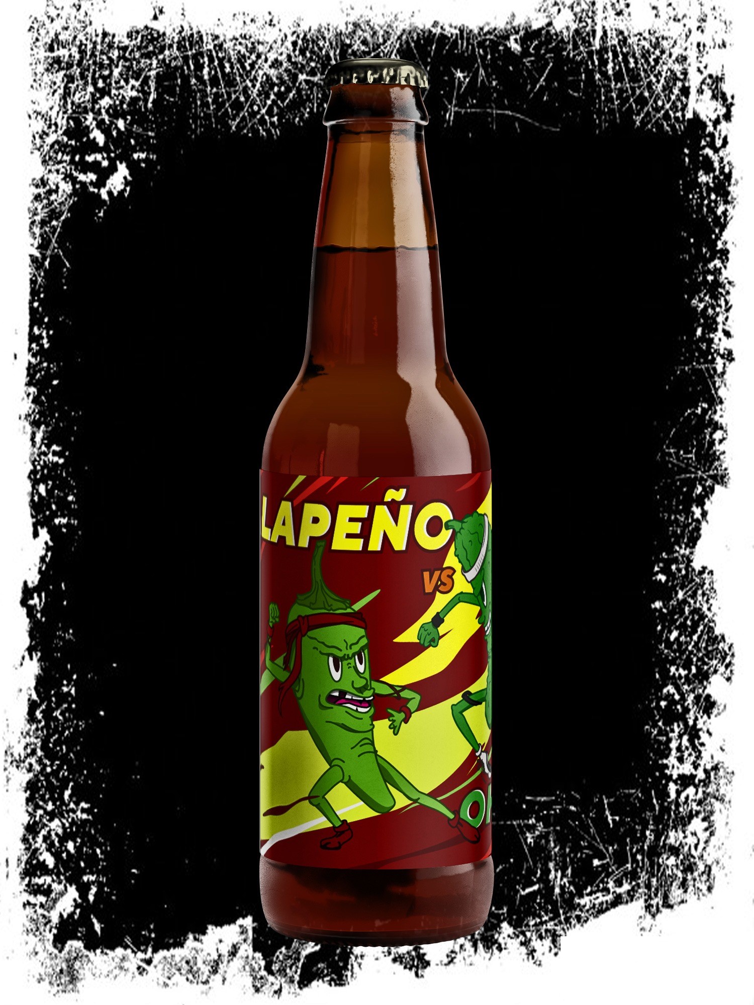 Пиво «Red Cat» Jalapeno vs Ohirok (0,33L)