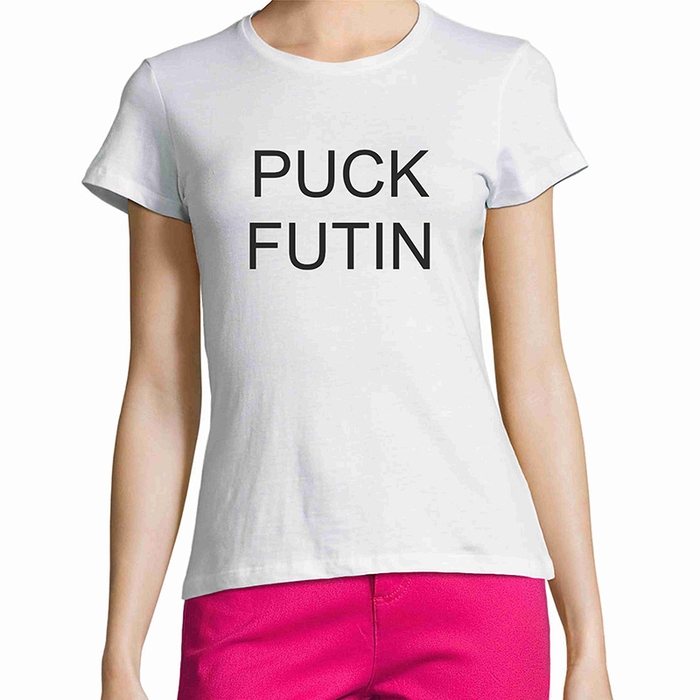 Футболка Puck Futin, жіноча