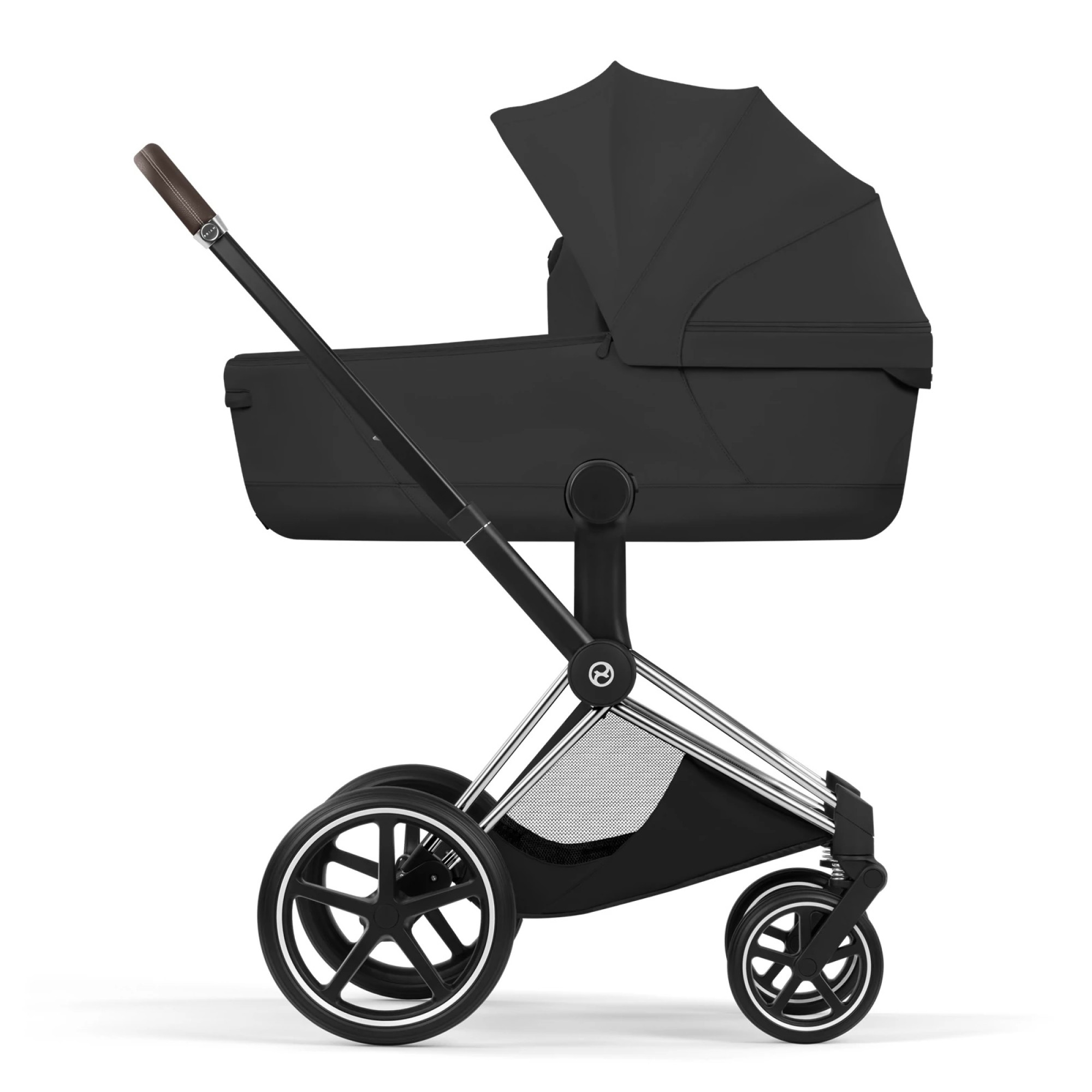 Візок 2 в1 Cybex Priam 5.0 Sepia Black/Chrome