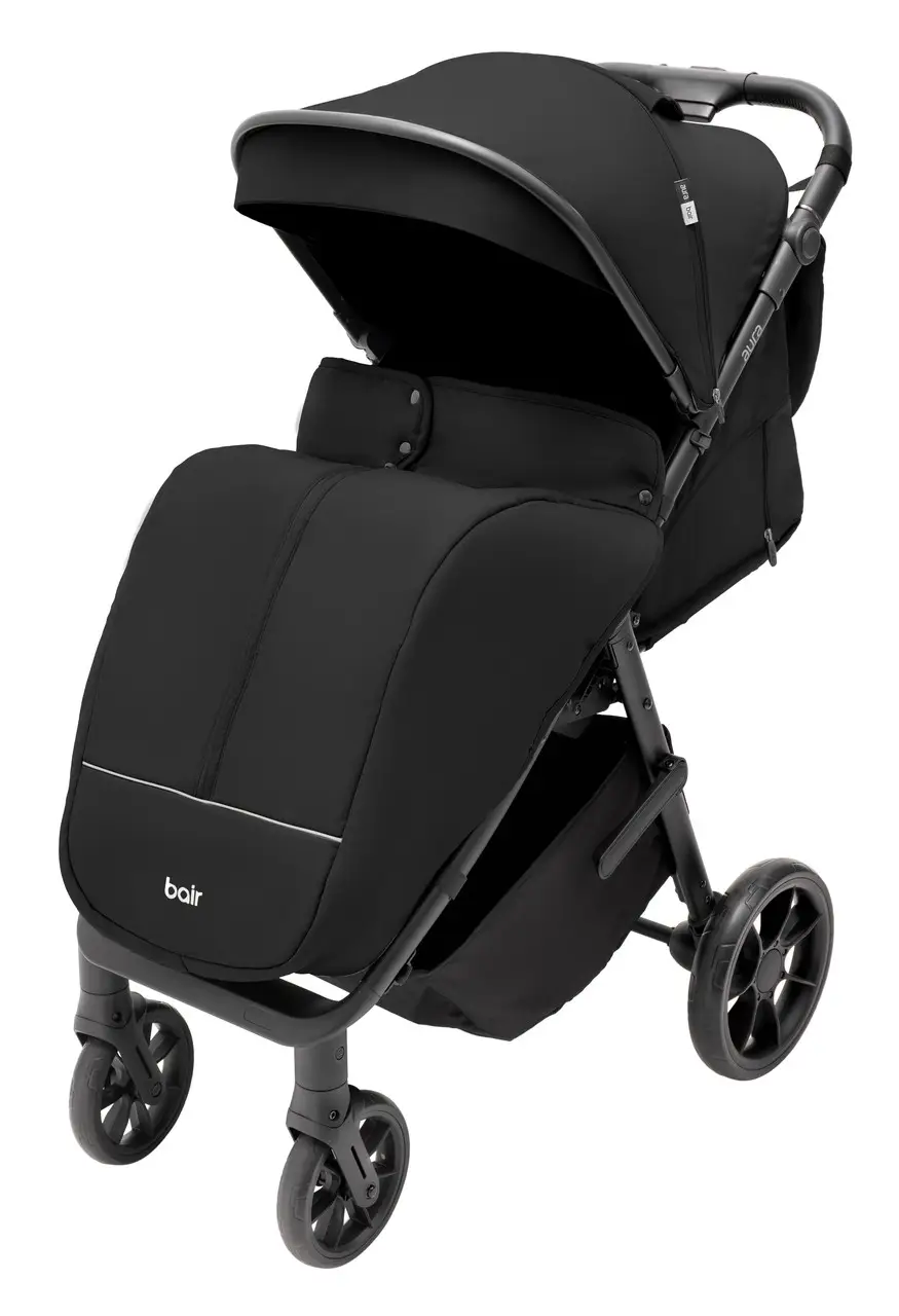 Коляска прогулянкова Bair Aura BA-01 black rock