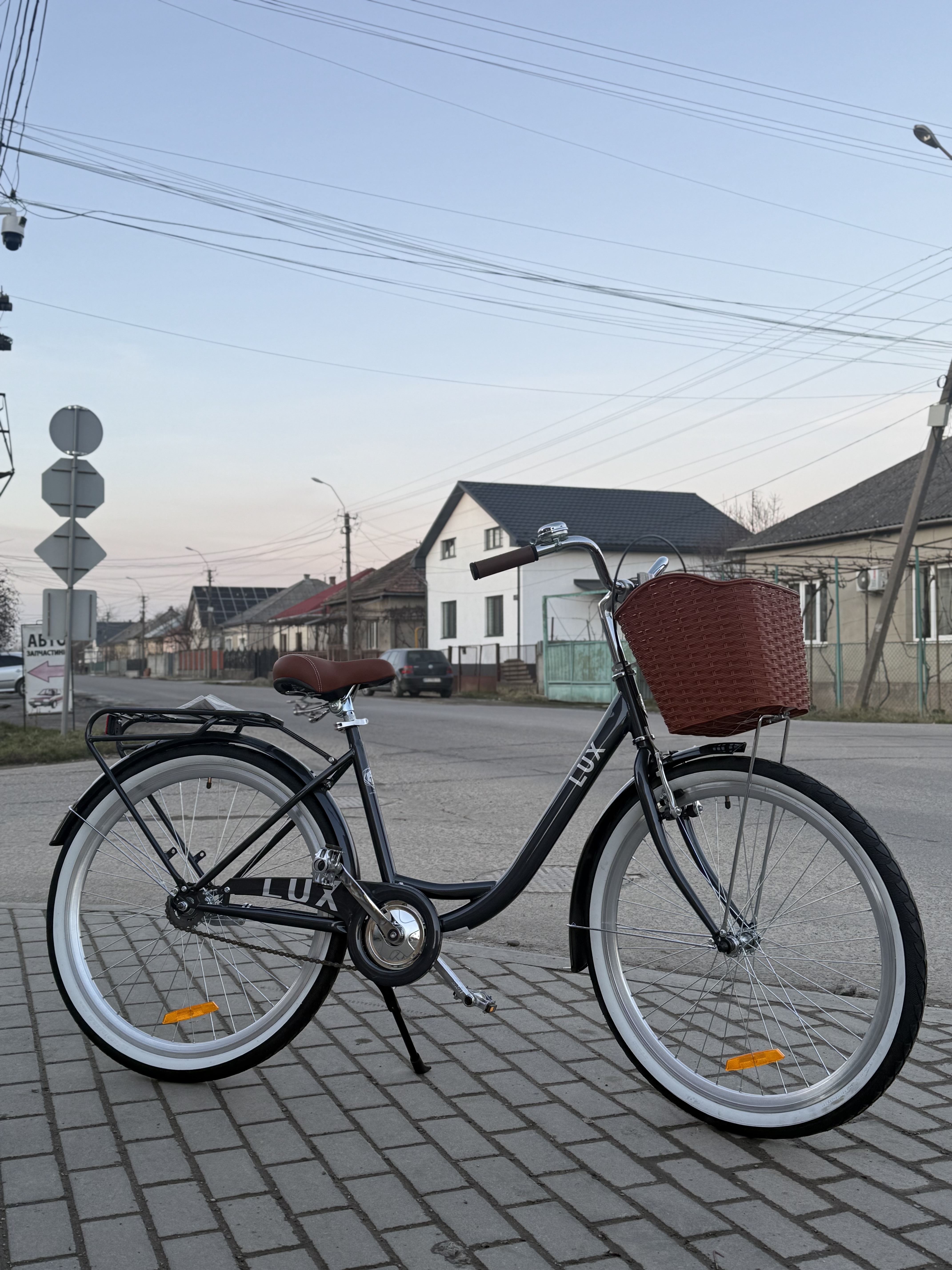 Велосипед дорожній Dorozhnik LUX 26" 2026 колір сливовий