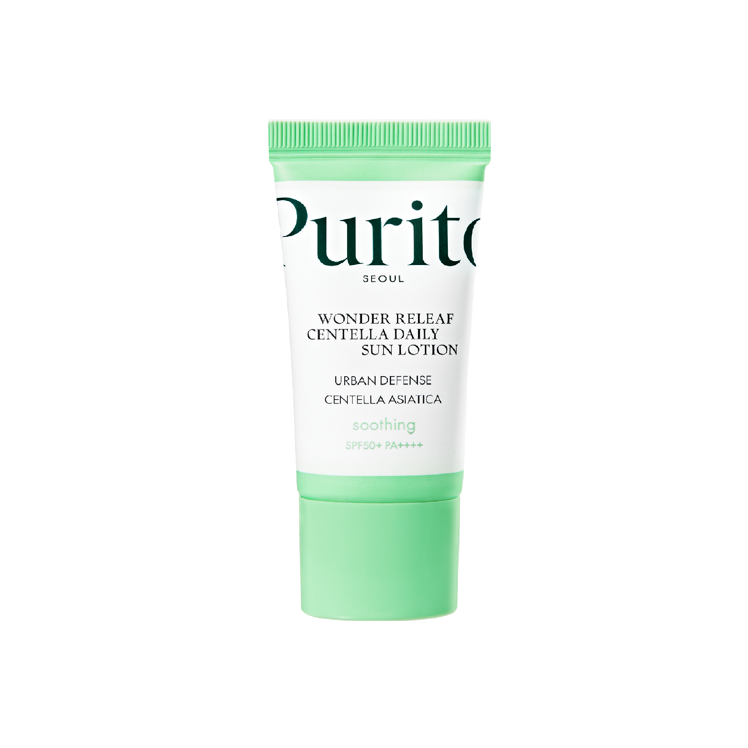 Мініатюра лосьйону сонцезахисного на кожен день Purito Seoul Wonder Releaf Centella Daily Sun Lotion 50+ PA++++ 15 ml