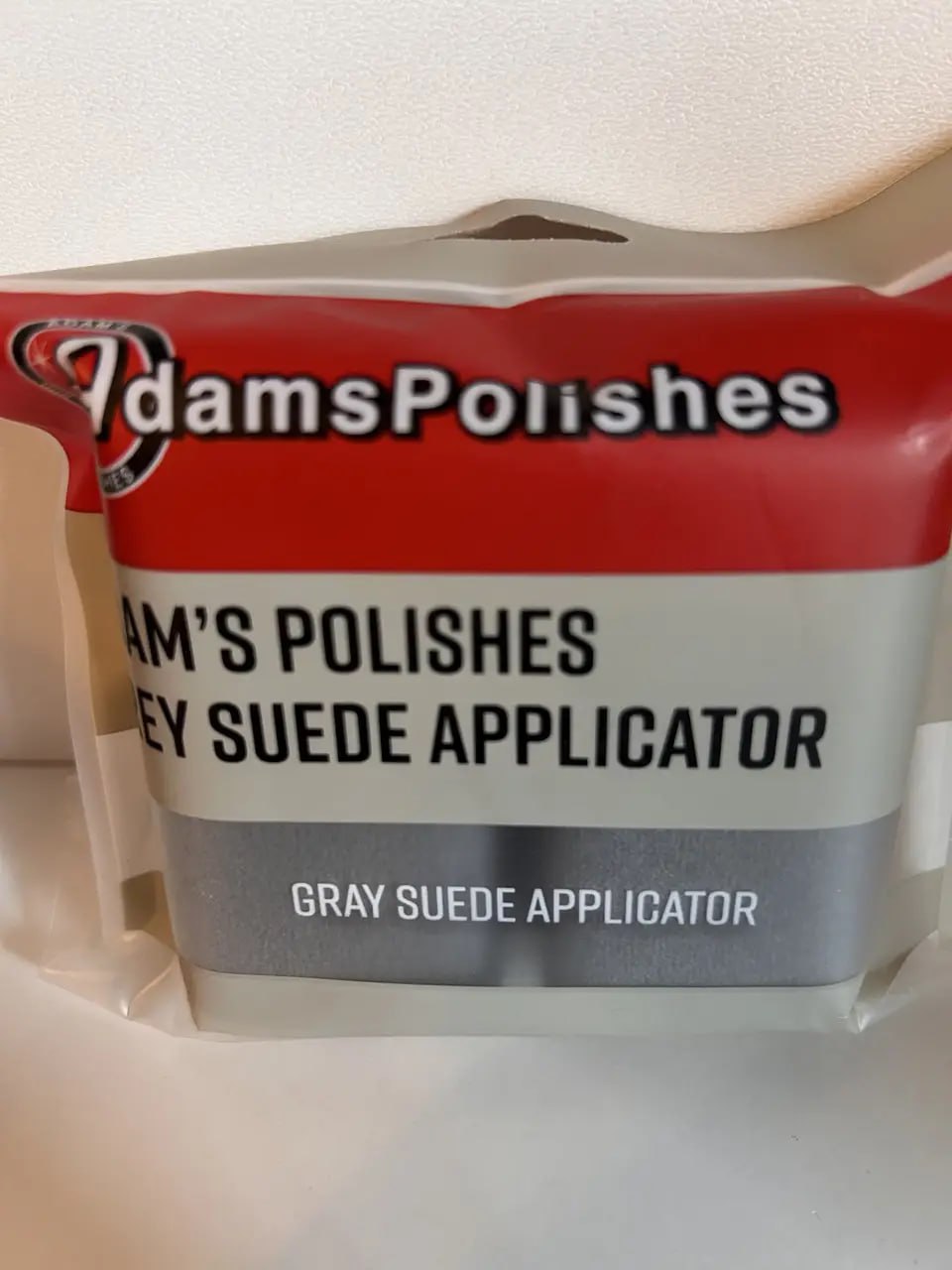 Замшевий аплікатор для нанесення керамічних покриттів Gray Suede Applicator Adams-2 шт