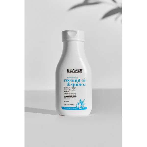 Розгладжуючий шампунь для сухого і неслухняного волосся з Кокосовою олією - Moisturizing Coconut Oil & Quinoa Shampoo