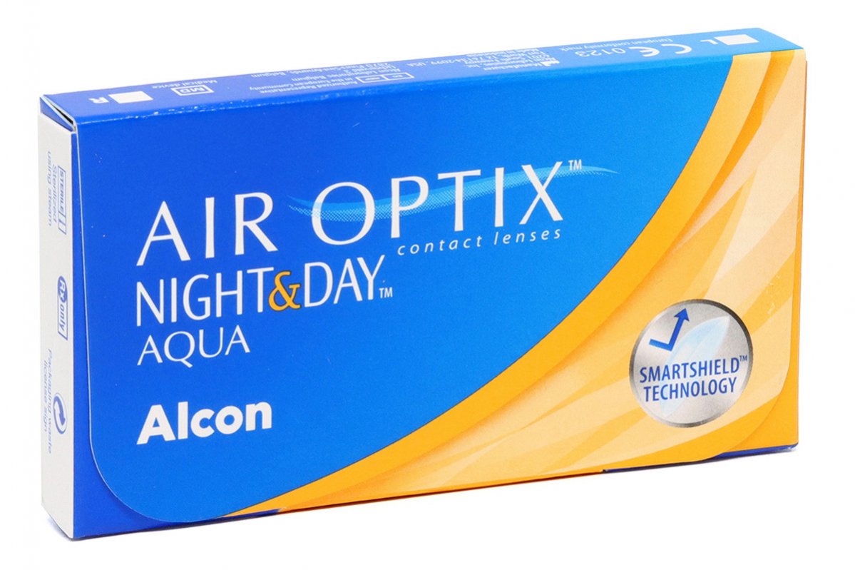 Контактні лінзи Air Optix Night&Day Aqua (3шт.)