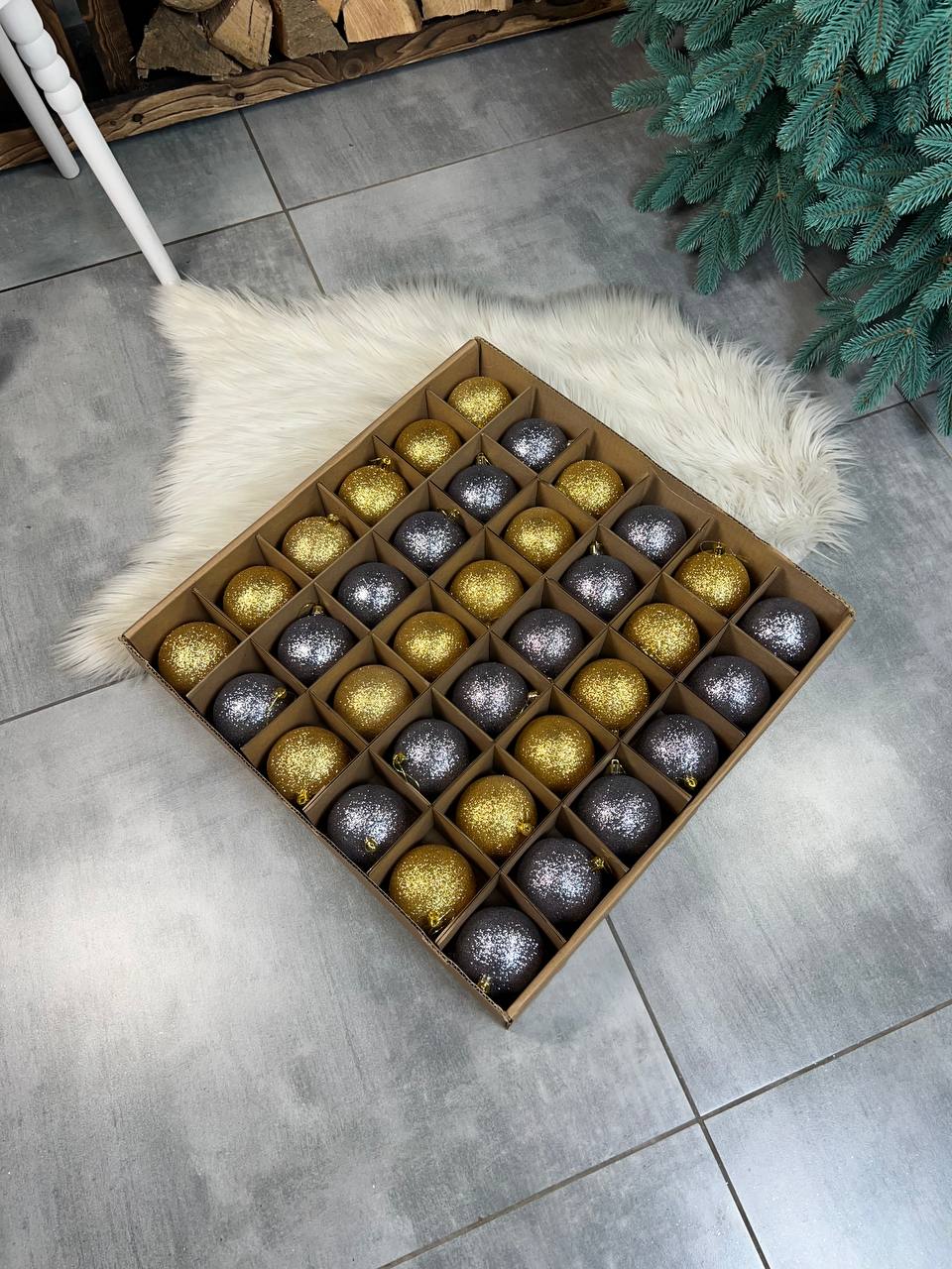 Подарунковий набір «Блискучий мікс» - ГРАНІТ-ЗОЛОТО 🌙