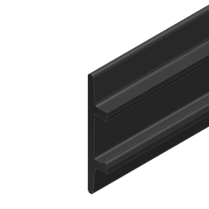 Широка накладна захисна смуга, нарізна (Cut beam push-on strip 40 mm)