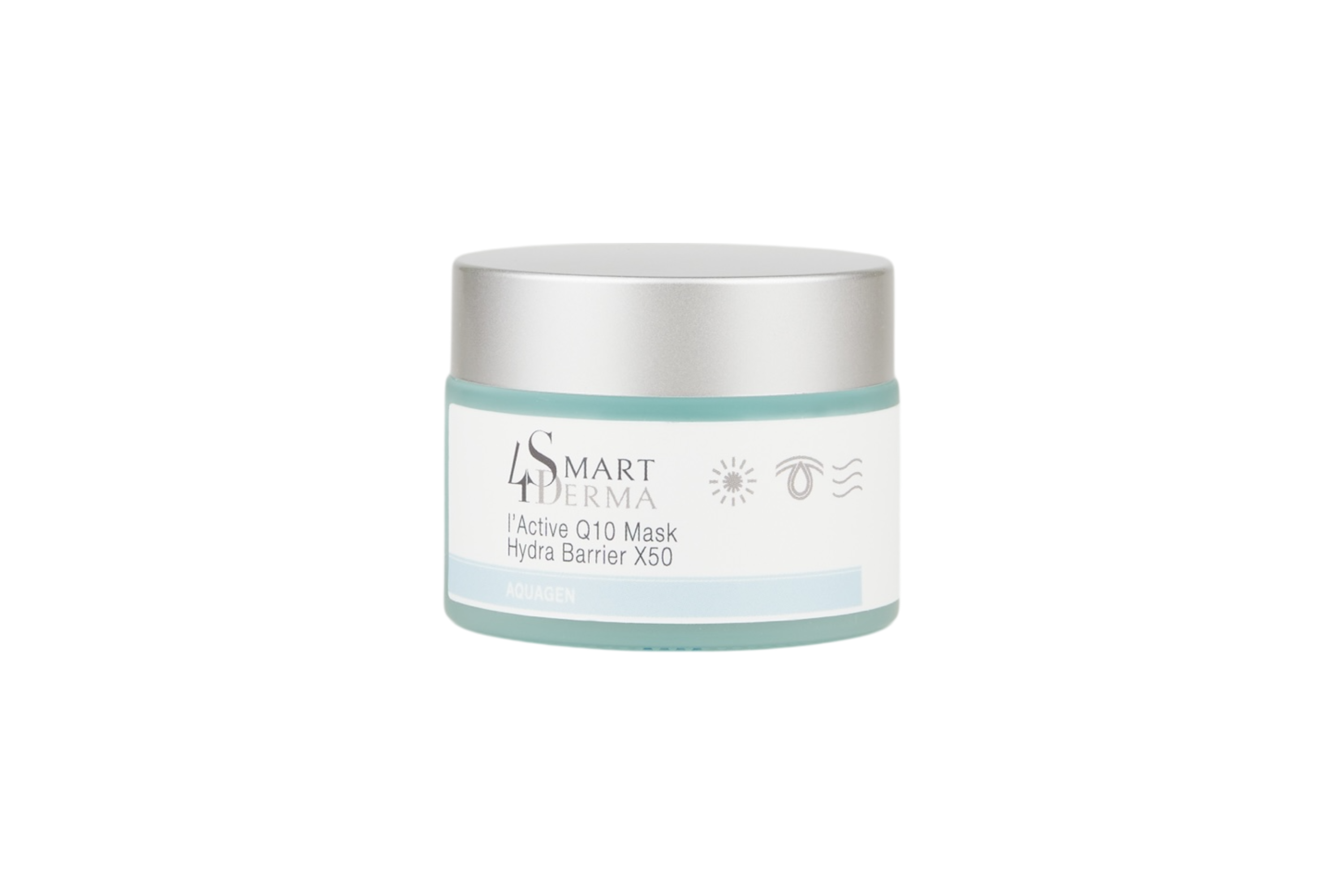 Крем-маска глибоке зволоження Smart4Derma Aquagen I'Active Q10 Mask Hydra Barrier X50