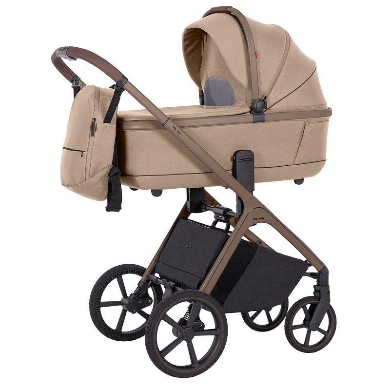 Коляска 3 в 1 Carrello Vector CRL-6550 Cupcake Beige