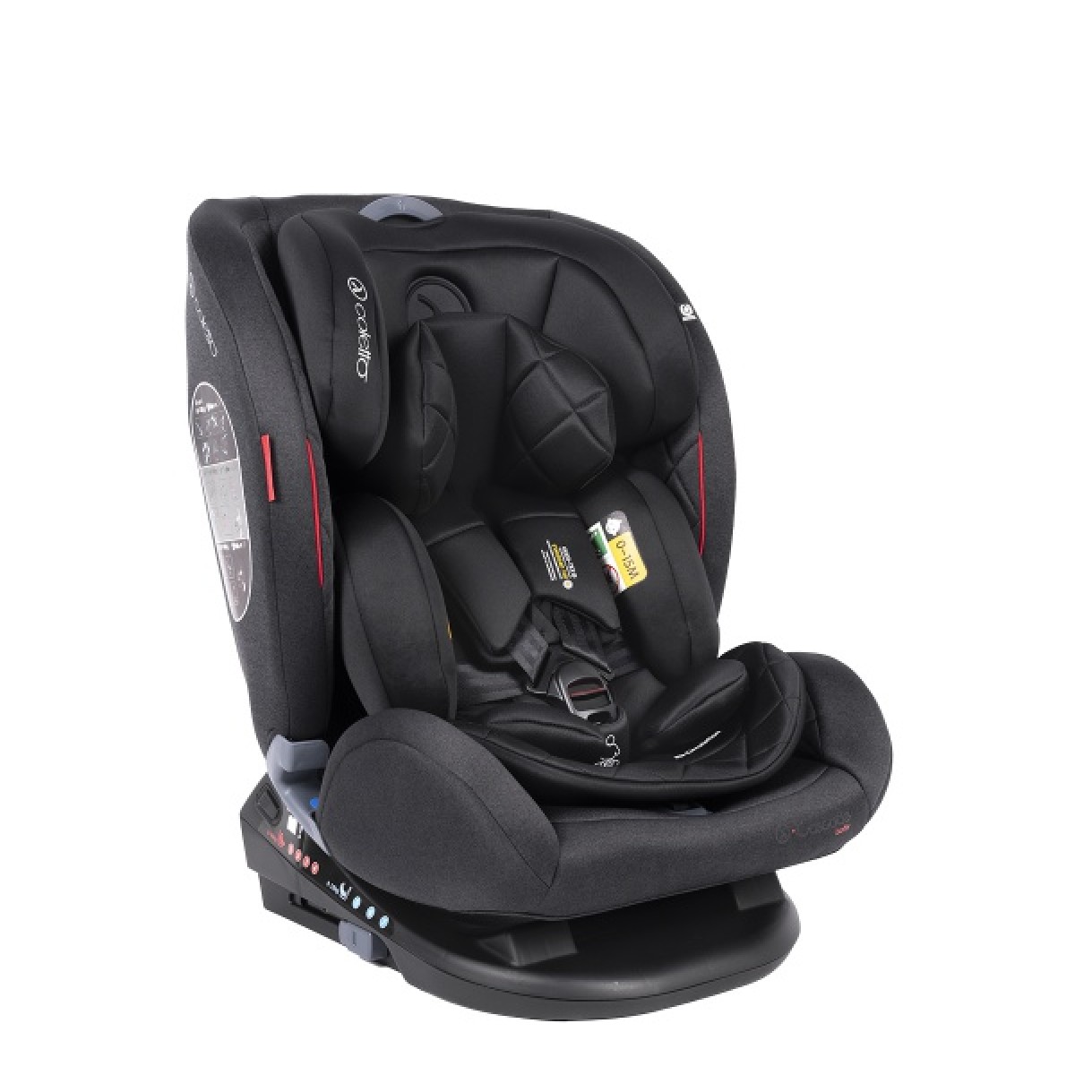 Автокрісло Coletto Cascade Izofix 0-36 9024-CCIs-13, black, чорний