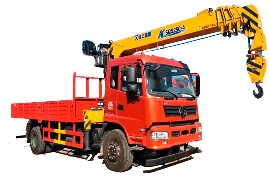 Кран-маніпулятор XCMG GSQS250-4 на шасі DONGFENG