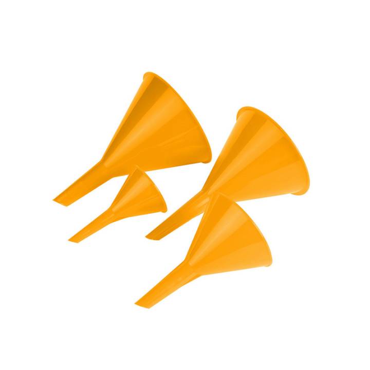 Комплект пластикових лійок 4шт 50-75-100-125мм Толсен