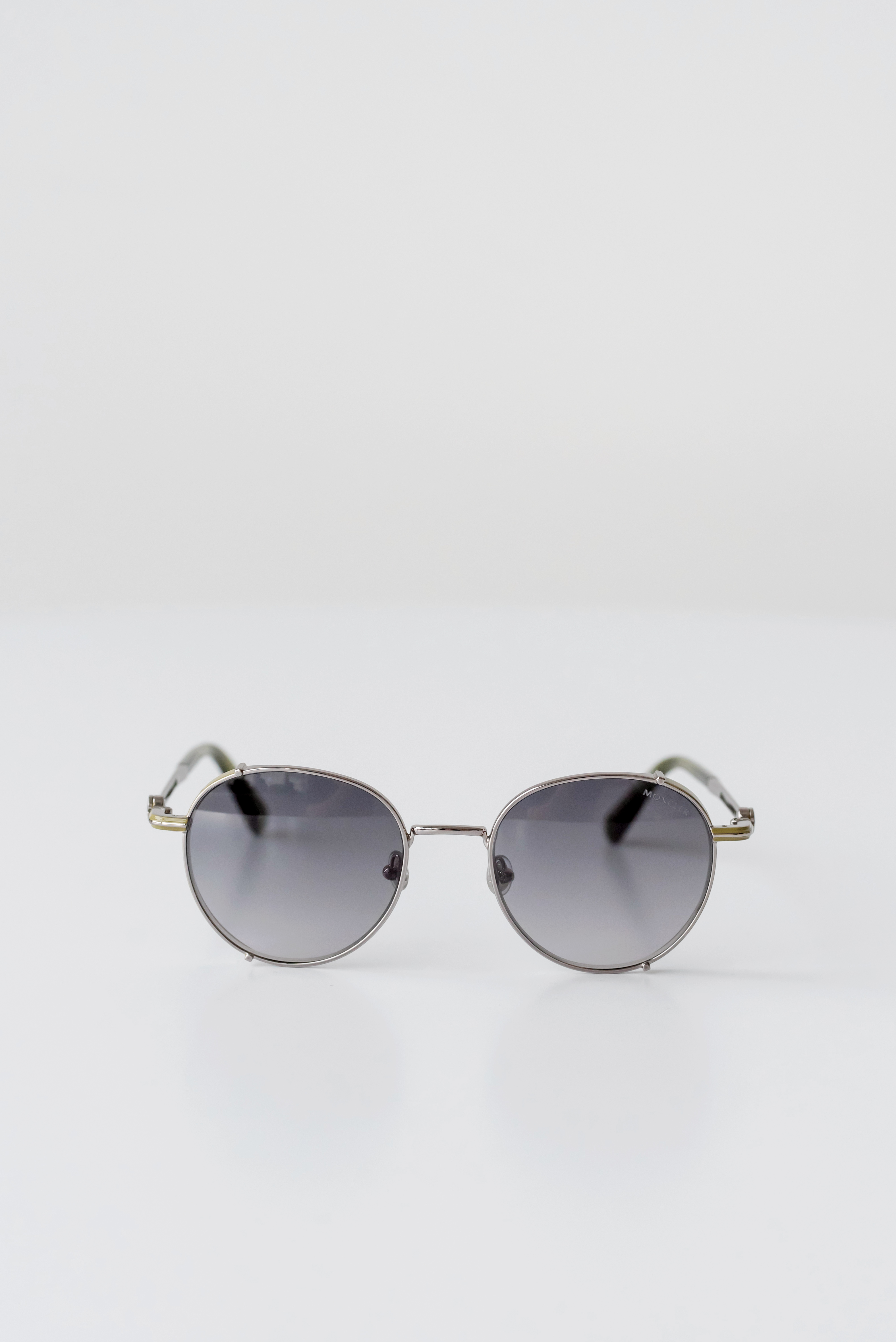 MONCLER ML 0286 OWLET - 14Q SHINY LIGHT RUTHENIUM | SUNGLASSES UNISEX