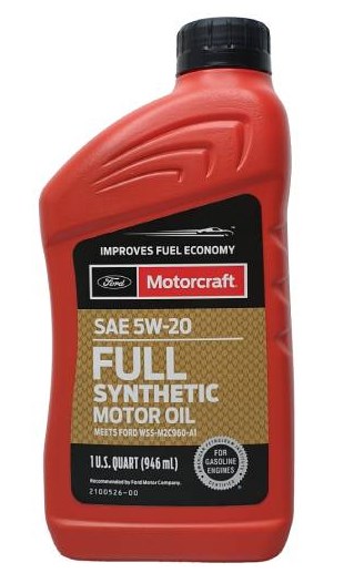 Моторна олива 5W20  MOTORCRAFT  Full Synthetic Motor Oil, 1qt.