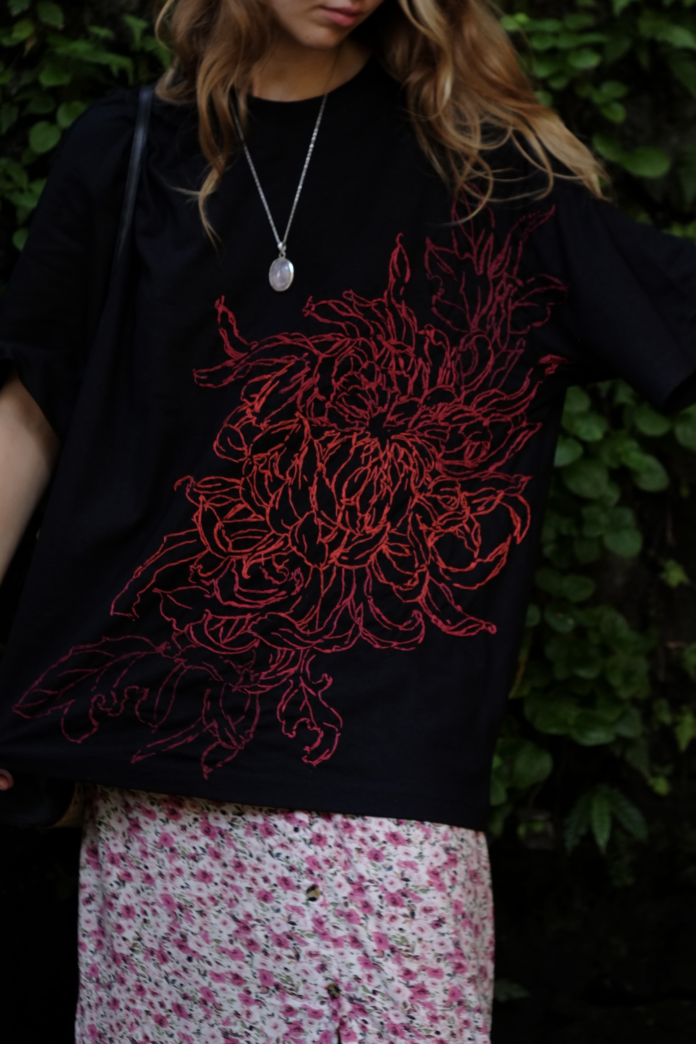 T-shirt with tattoo