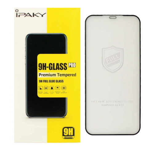 Захисне скло iPaky for iPhone 12 Pro Max (6.7 ) чорне