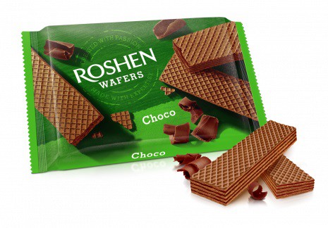 🇺🇦 "Roshen" Вафли Wafers шоколад, 72 гр.