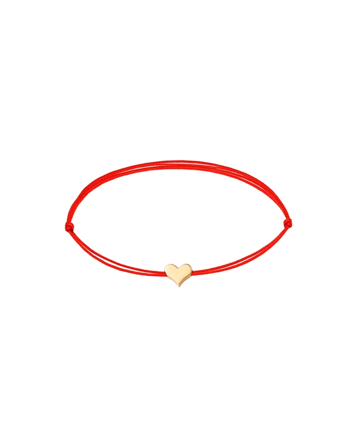 Bracelet With Heard Gold Plated