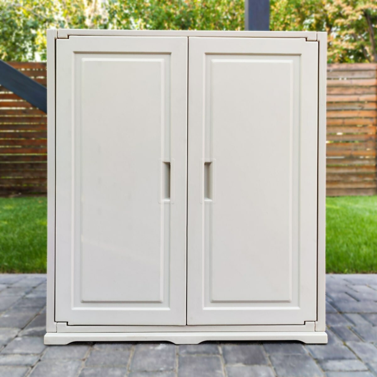 Пластикова тумба з полицею 82х41х93см