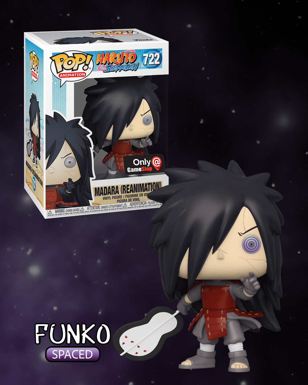 Фігурка Funko Pop Naruto - Madara | Фанко Поп Наруто - Мадара #722