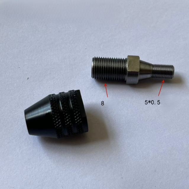 Трьохкулачковий сталевий патрон з перехідником на гравер Pomogator, FIXTOOL