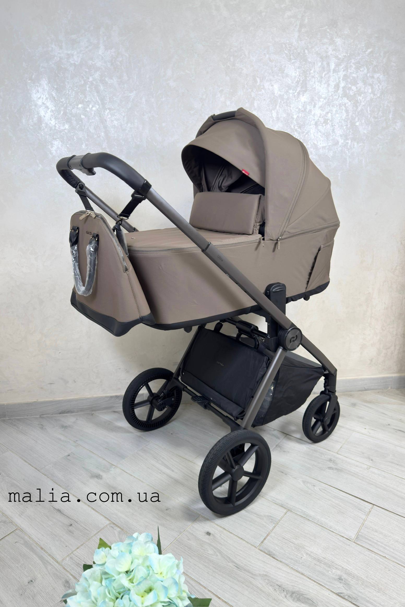 Коляска CARRELLO Ultra CRL-6556 2в1 Sugar Brown