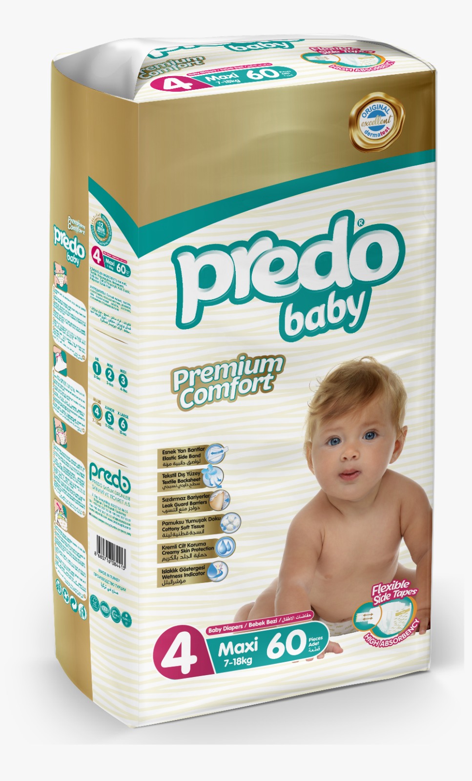 Predo Baby Premium Comfort Maxi 60 szt.