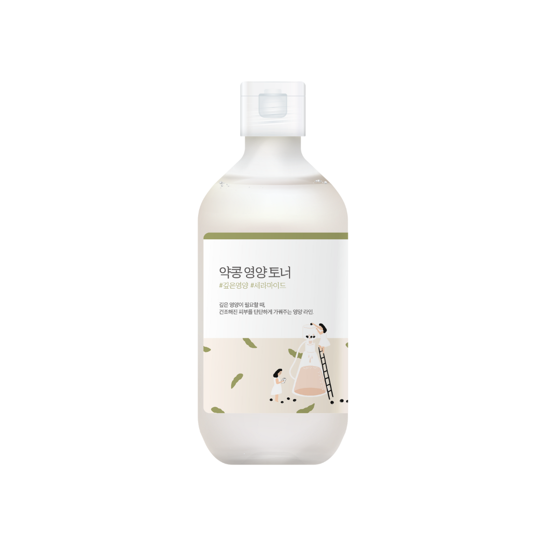 Поживний тонер з соєвими бобами Round Lab Soybean Nourishing Toner 300 ml