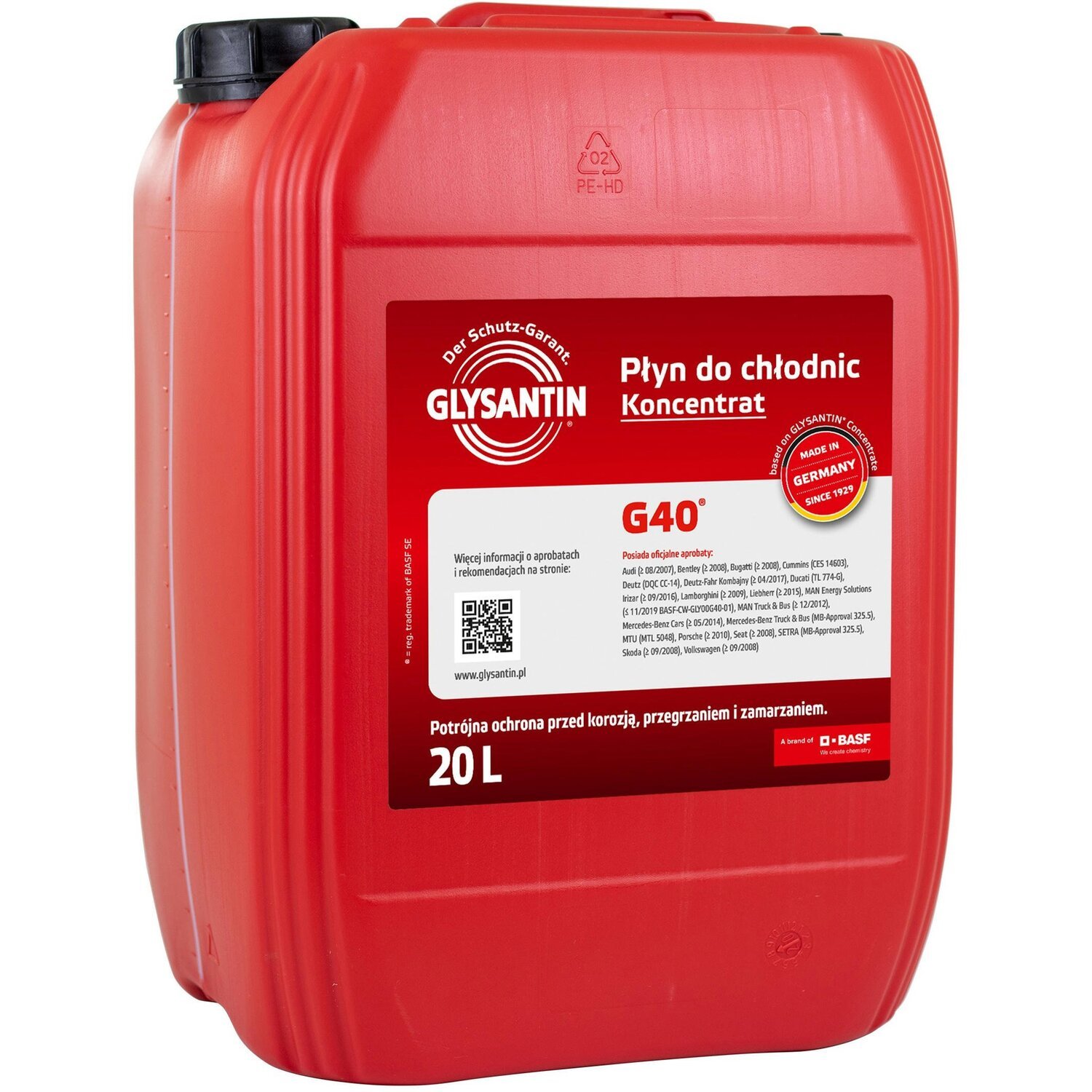 Антифриз концентрат GLYSANTIN G30 KONCENTRAT 20л