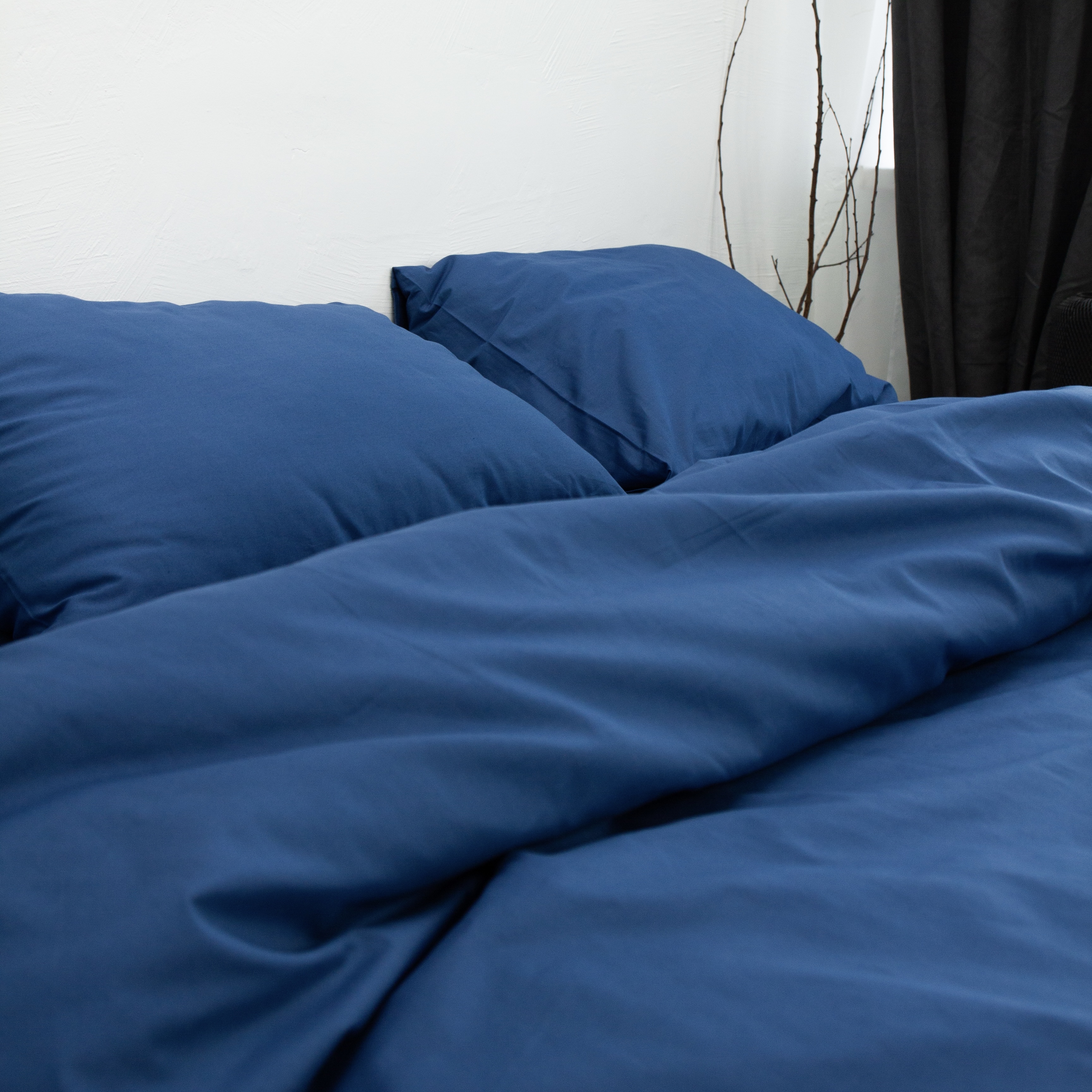 Постільний комплект Сатин Чорниця