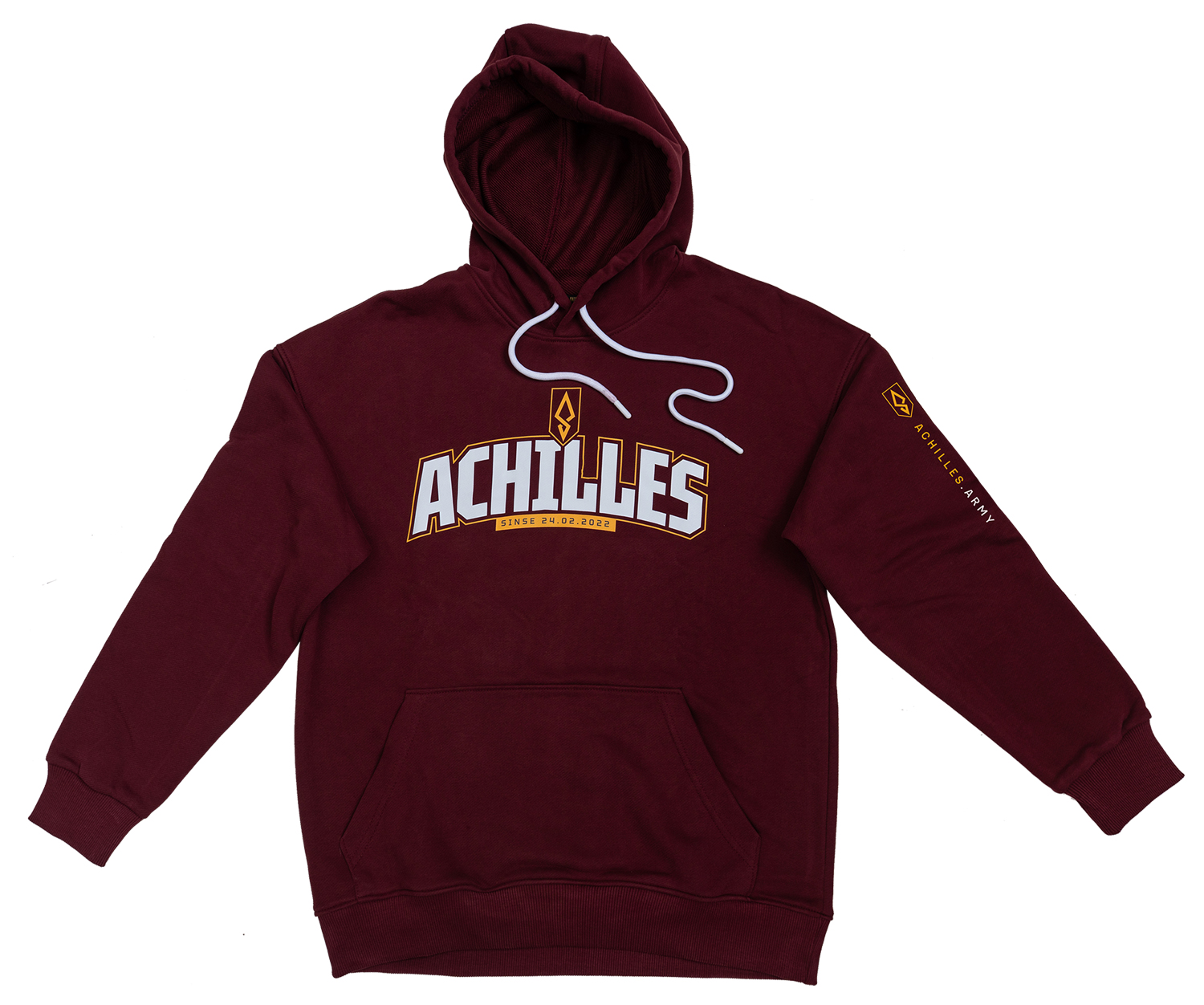 Худі ACHILLES бургунді