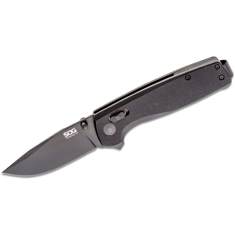 Ніж SOG Terminus XR Flipper Knife 2.95" Black D2
