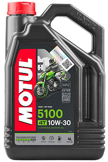 Масло моторне MOTUL 5100 4T SAE 10W30 (4L)