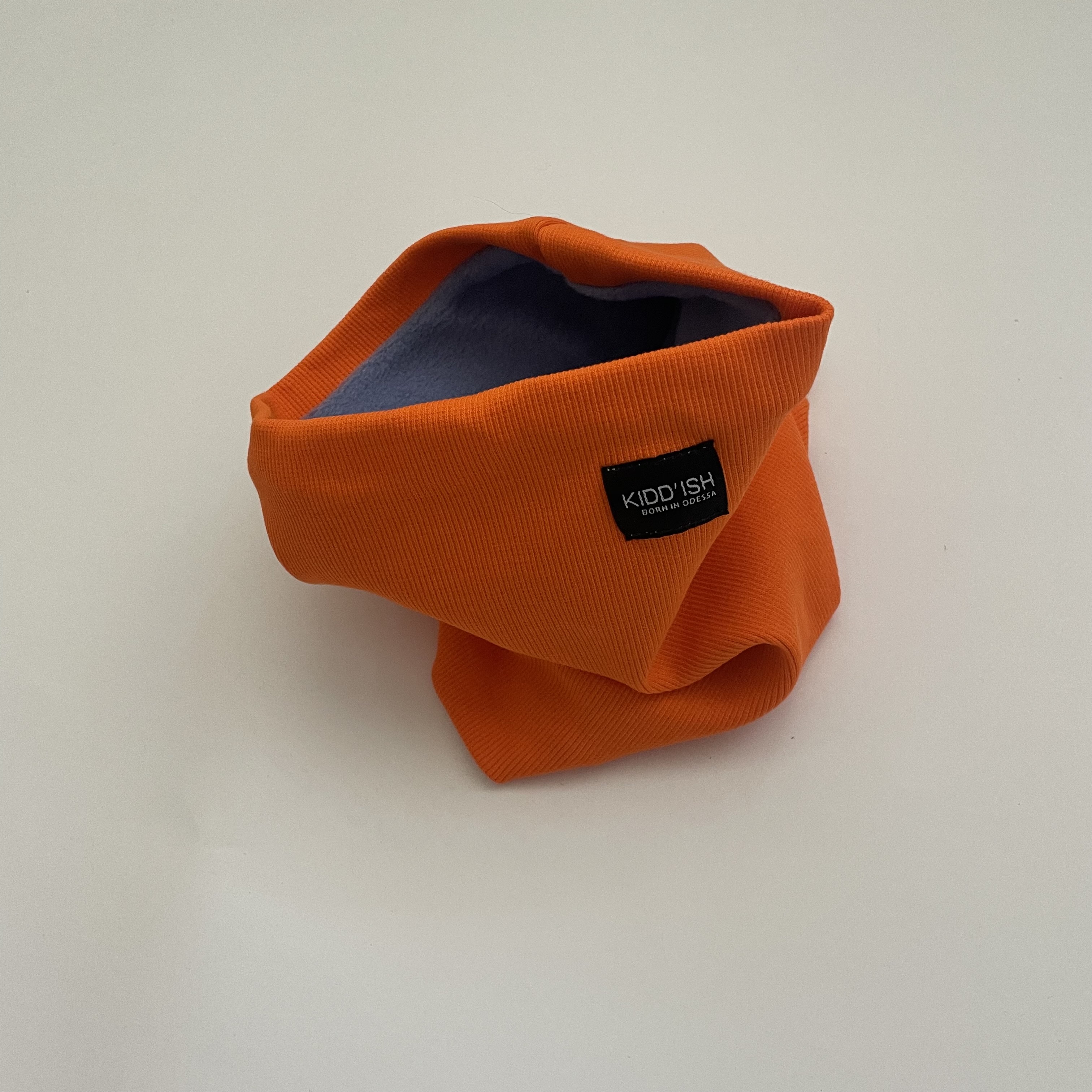 Снуд на флісі помаранчевий