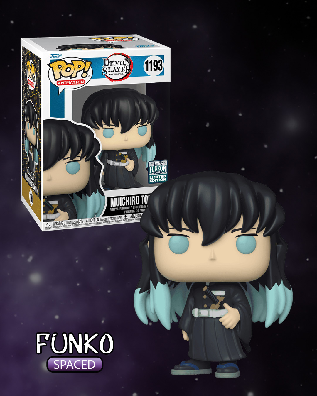 Фігурка Funko Pop Demon Slayer - Muichiro Tokito | Фанко Поп Клинок, який знищує демонів - Муічіро #1193