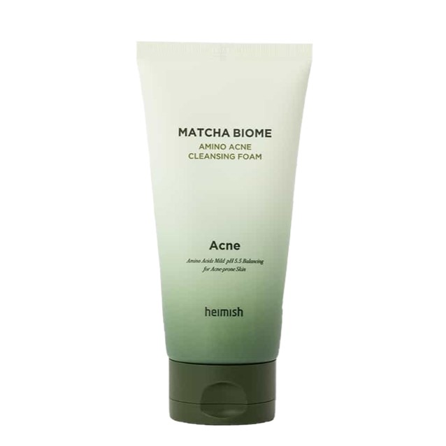 Пінка для вмивання з екстрактом чаю матча Matcha Biome Amino Acne Cleansing Foam 150 g