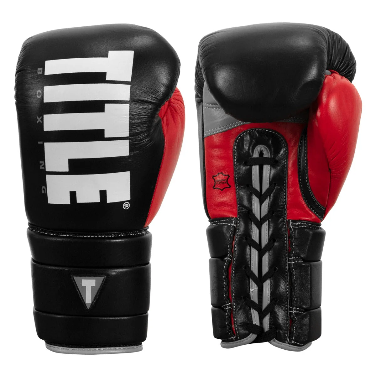 Боксерські шкіряні рукавички TITLE Boxing Leather Enforcer Pro для спарингу